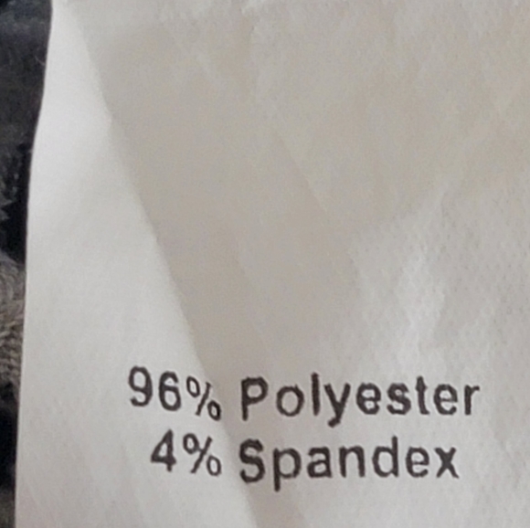 Lularoe gray black ribbed stripe A line skirt size medium - Picture 5 of 6